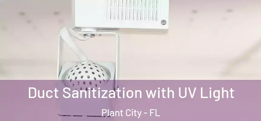 Duct Sanitization with UV Light Plant City - FL